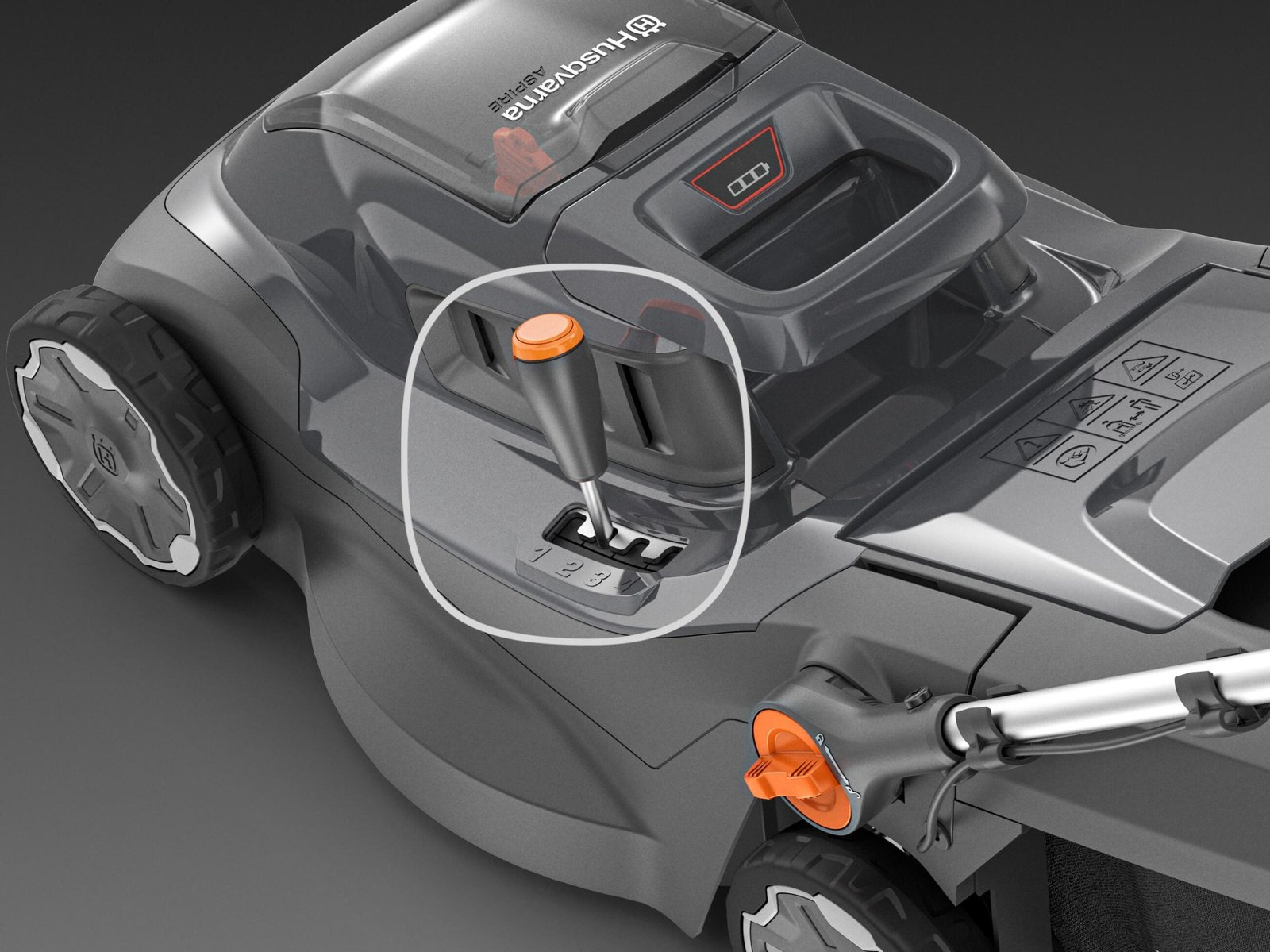 Husqvarna Aspire LC34-P4A Cordless Lawn Mower - Image 7
