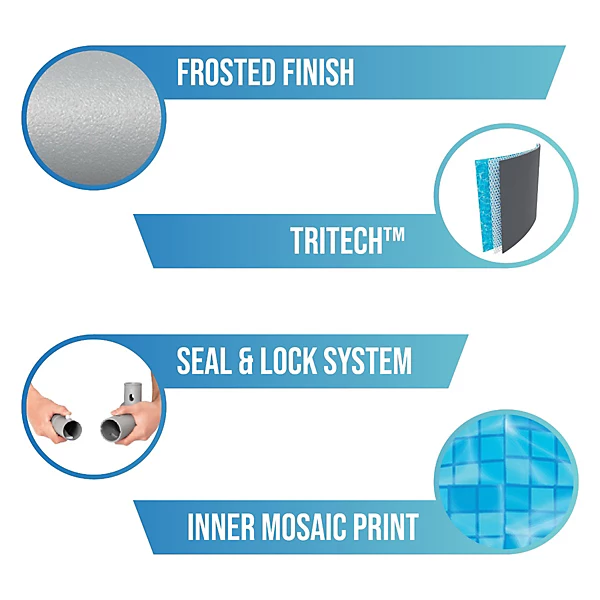 Bestway 24ft Power Steel Above Ground Swimming Pool, Frame Swimming Pool - Image 5