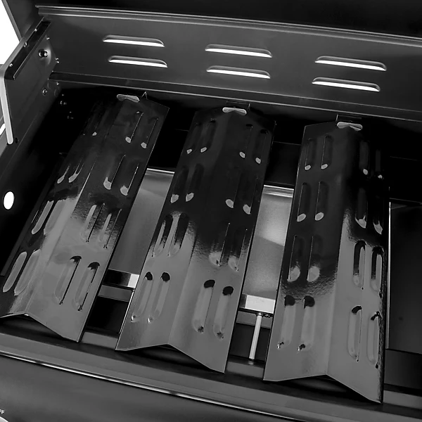 Black 2 burner Gas BBQ - Image 5