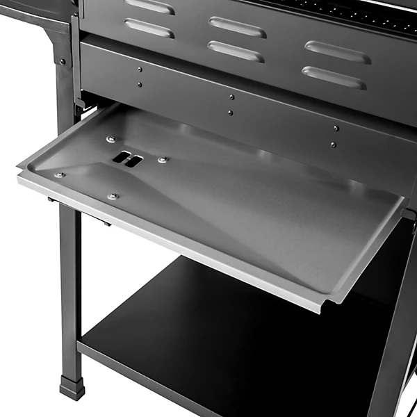 Black 2 burner Gas BBQ - Image 7