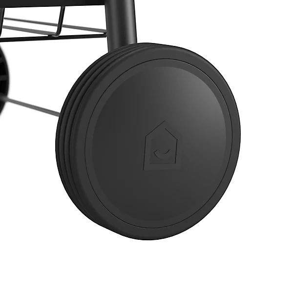 GoodHome Pondera Black Charcoal BBQ 370 x 395mm - Image 4