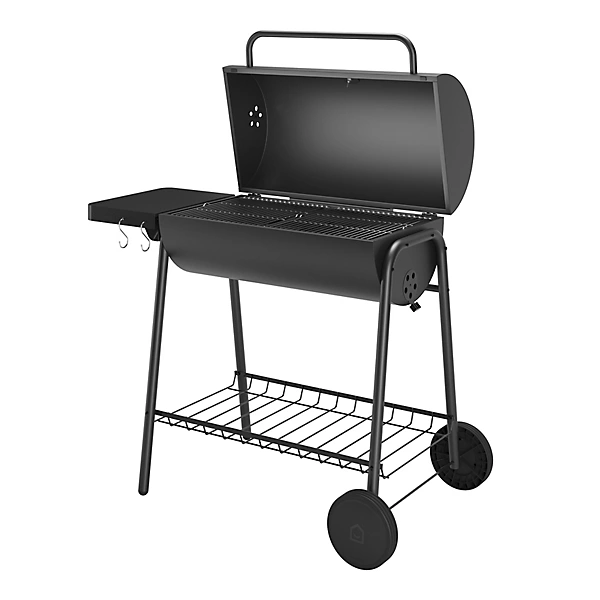 GoodHome Tehama Black Charcoal BBQ 360 x 395mm x 2pcs - Image 6