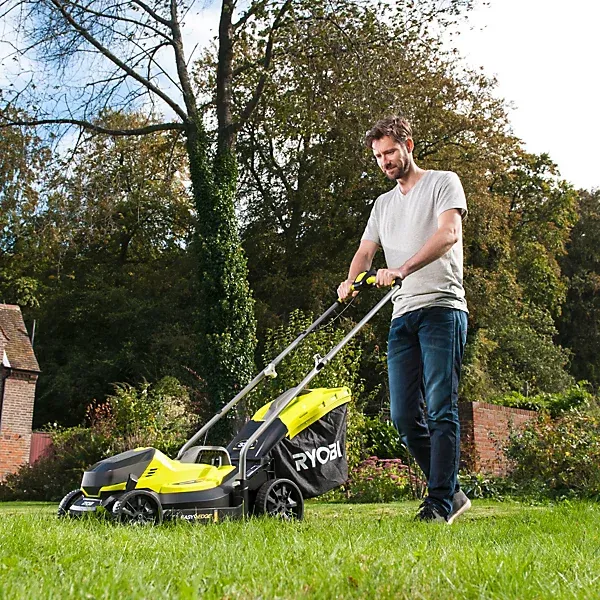 Ryobi One+ 18V Cordless Lawnmower OLM1833B - Bare - Image 2