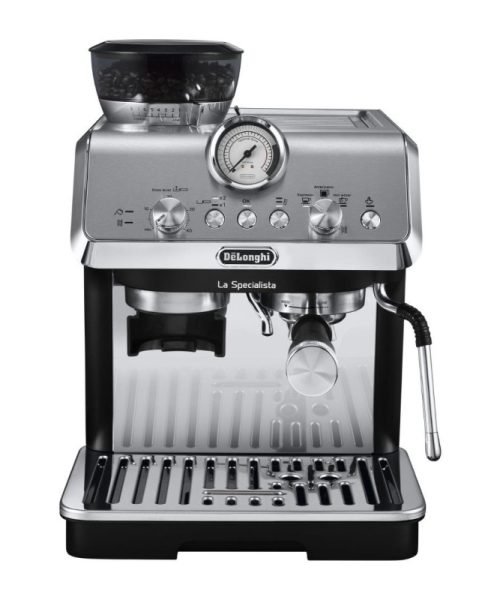 DeLonghi La Specialista Arte Compact Manual Bean to Cup Espresso Coffee Machine EC9155-MB