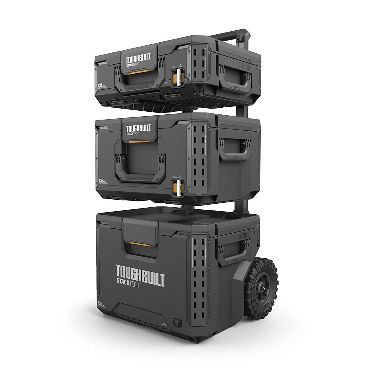 Toughbuilt StackTech 3 piece Rolling Toolbox set - Image 4